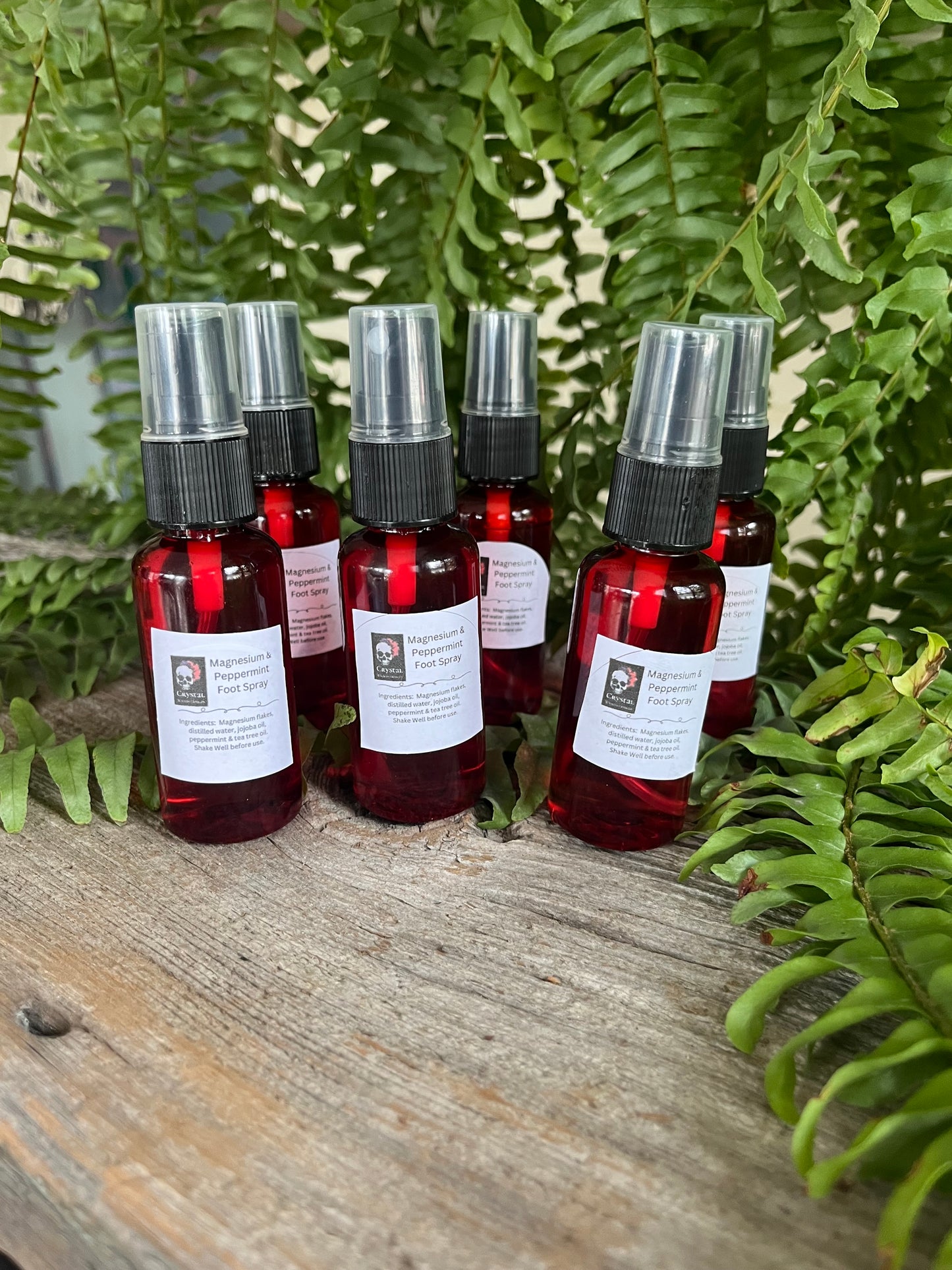 Peppermint & Magnesium Foot Spray ~ Cooling & Inflammation Relief