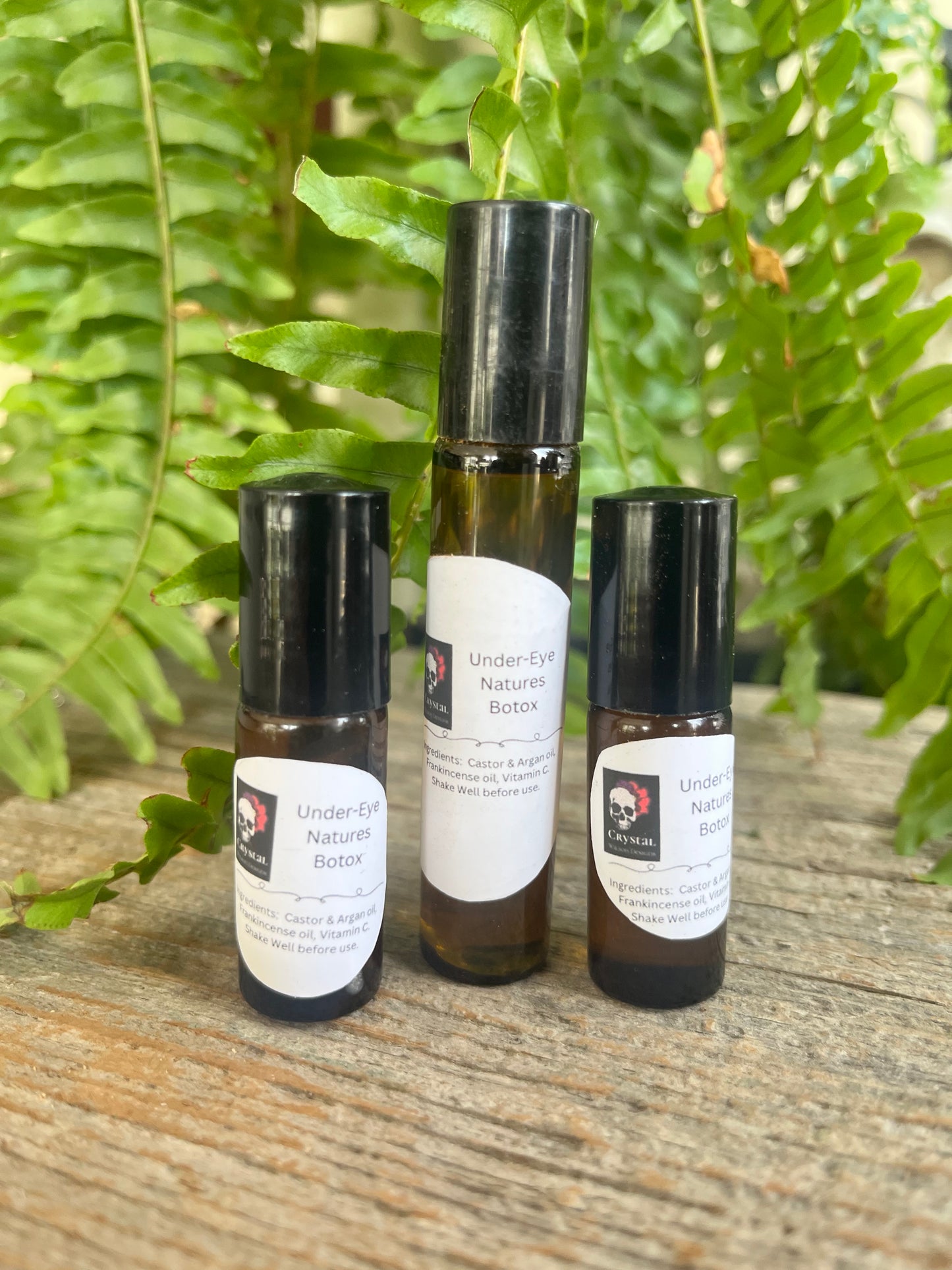 Natural Under-Eye Roller – “Nature’s Botox” | Castor Oil & Frankincense Oil