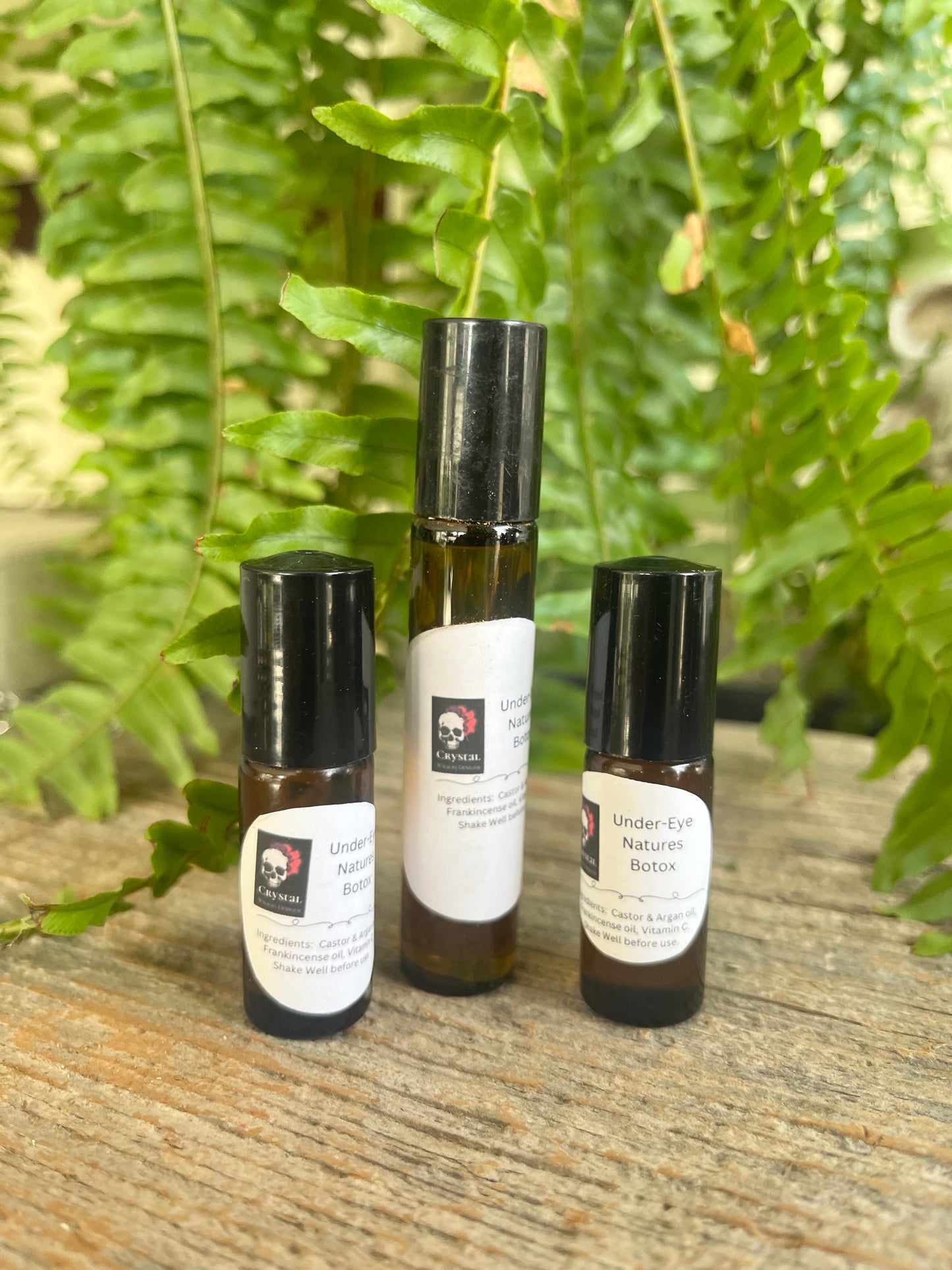 Natural Under-Eye Roller – “Nature’s Botox” | Castor Oil & Frankincense Oil