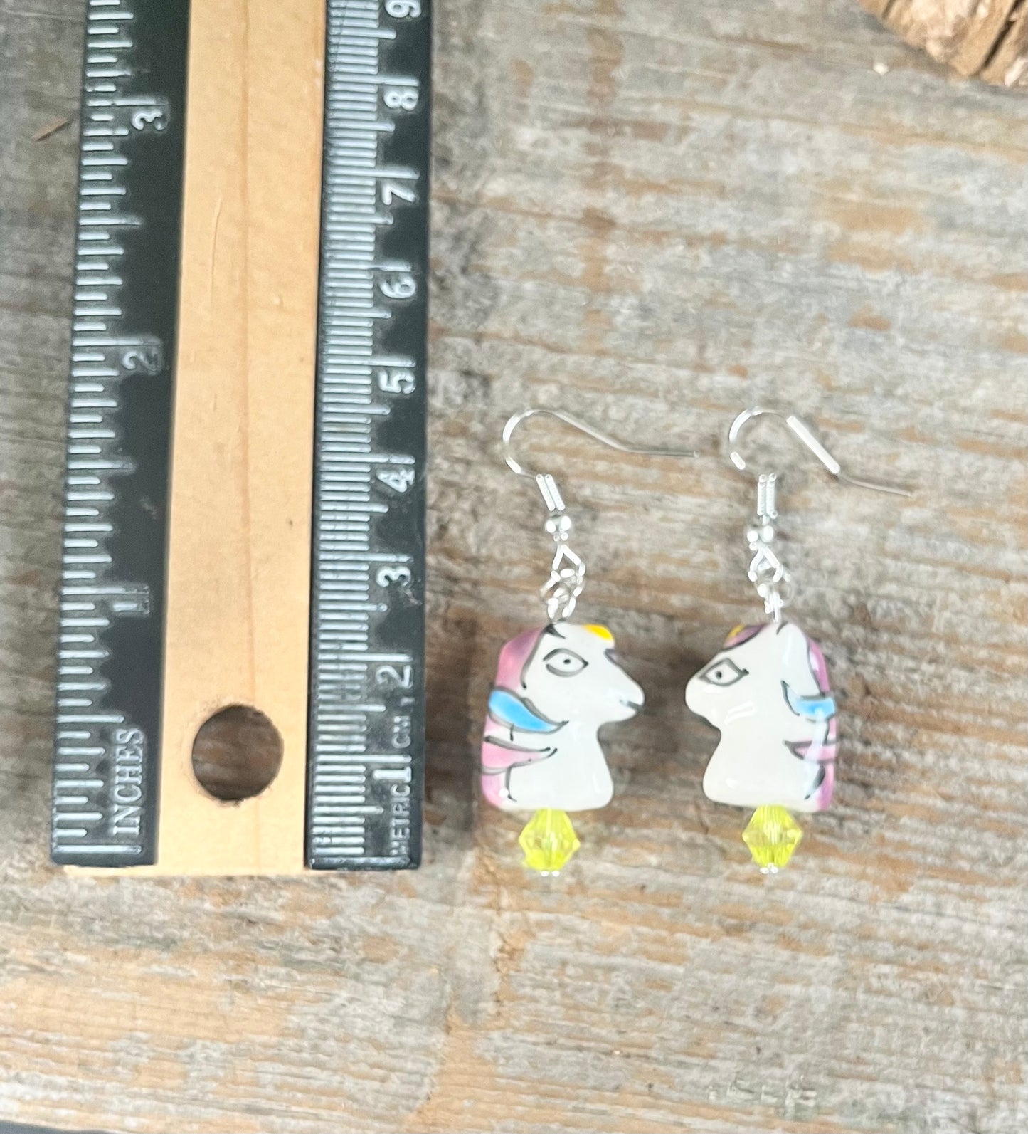Cute Unicorn Drop Earrings – Pastel Pony Kawaii Earrings – Whimsical Fantasy Jewellery