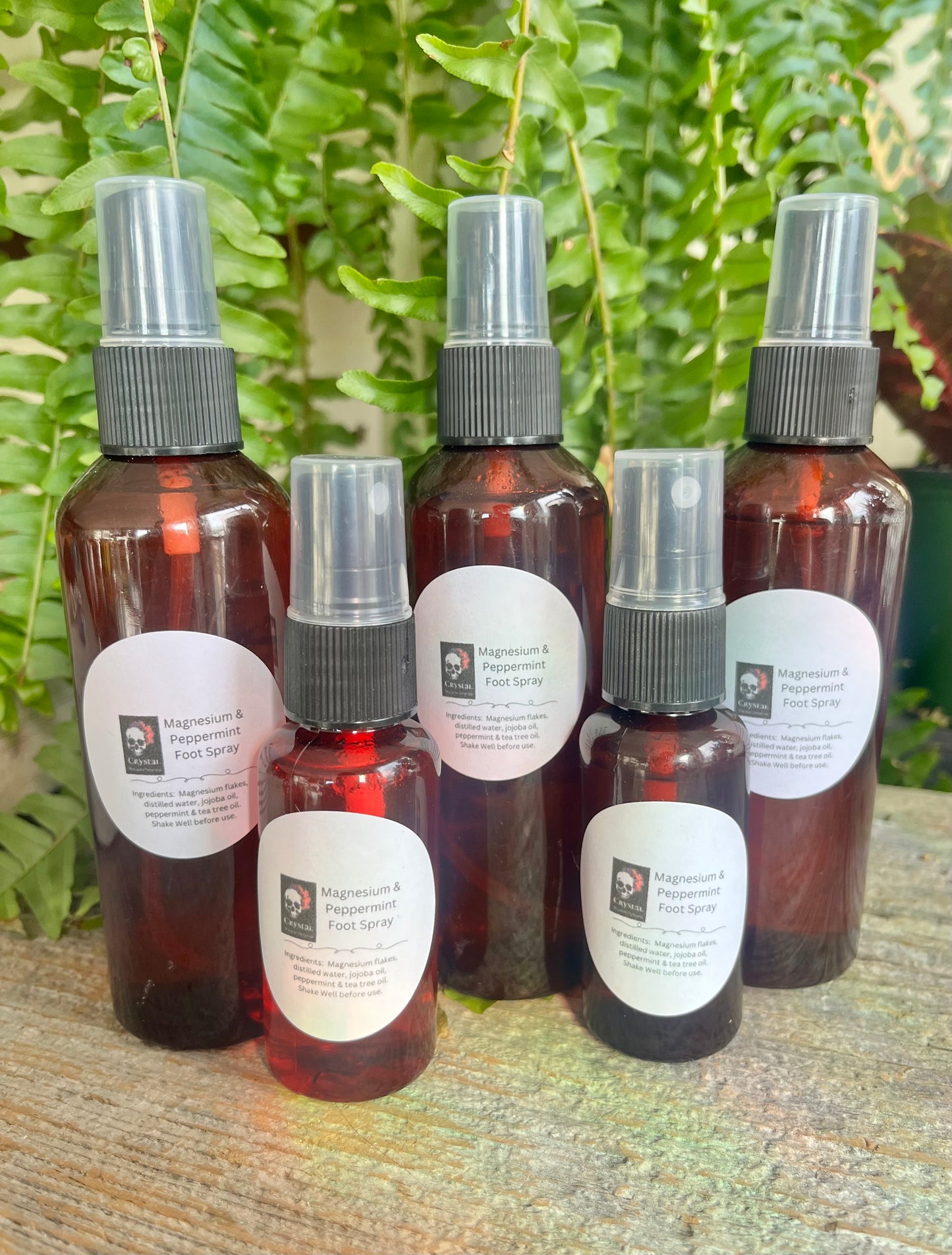 Peppermint & Magnesium Foot Spray ~ Cooling & Inflammation Relief