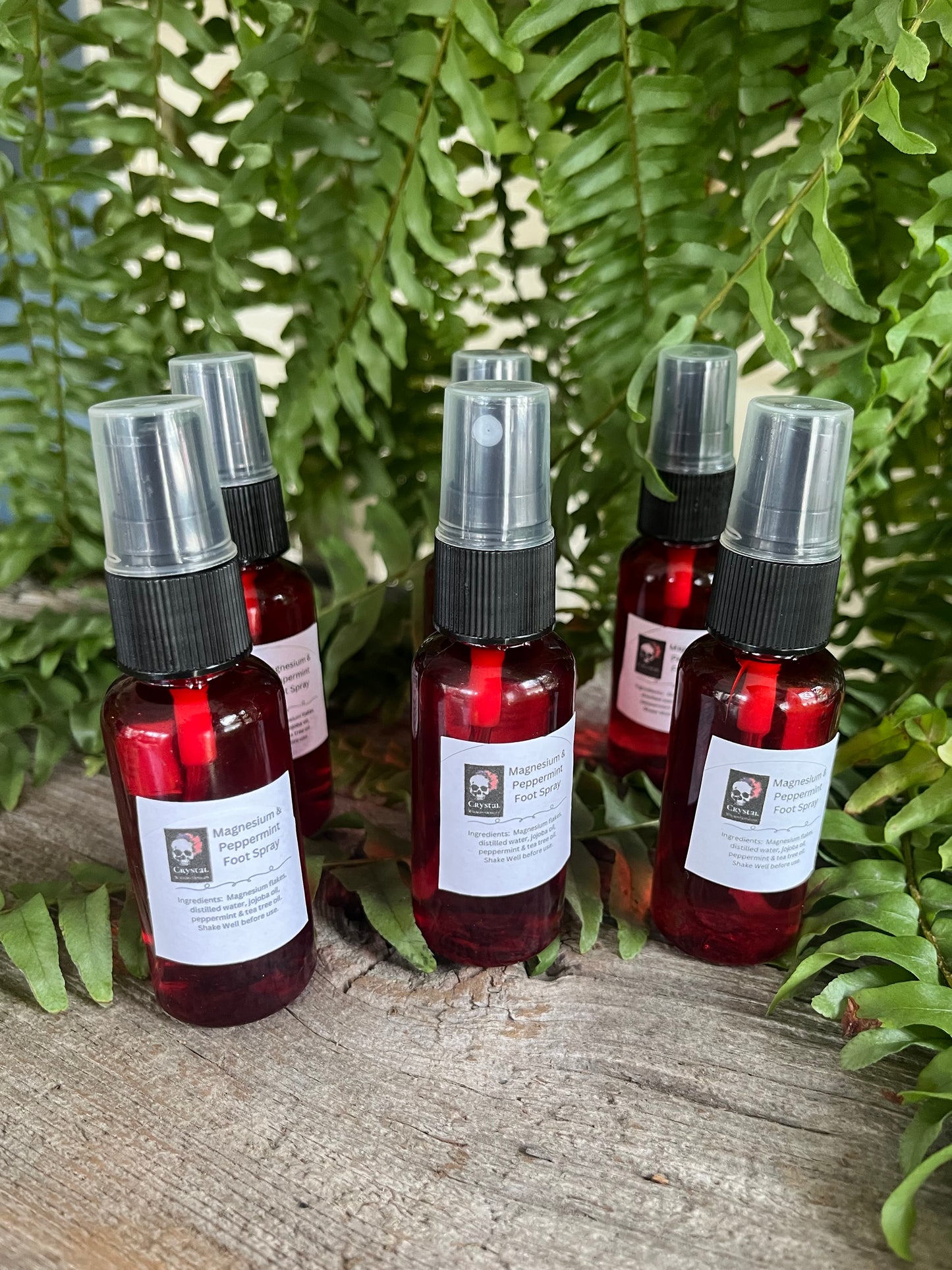 Peppermint & Magnesium Foot Spray ~ Cooling & Inflammation Relief