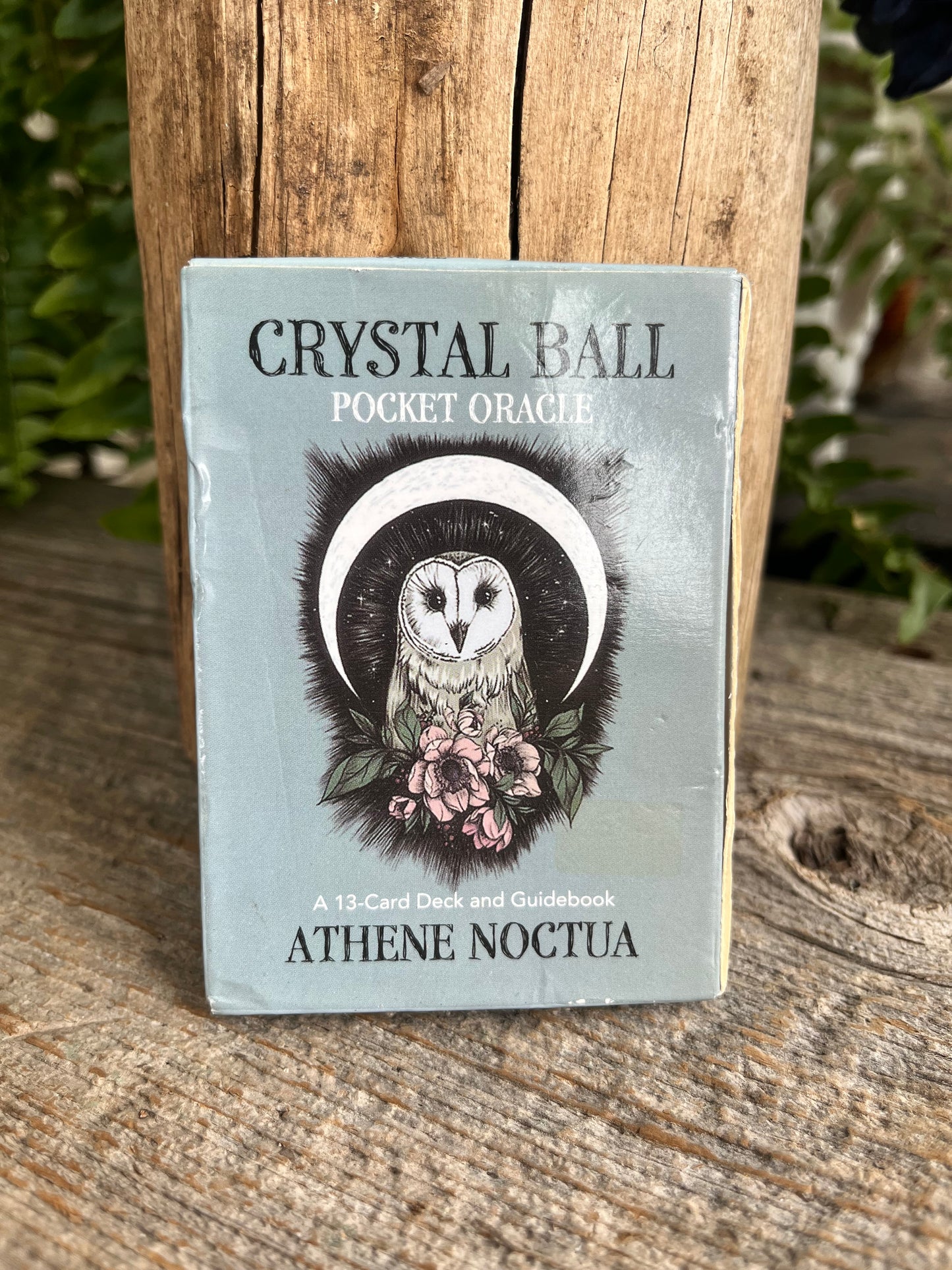Inner Witch Awakening Bundle | Moonstone Necklace, Crystal Ball Pocket Oracle