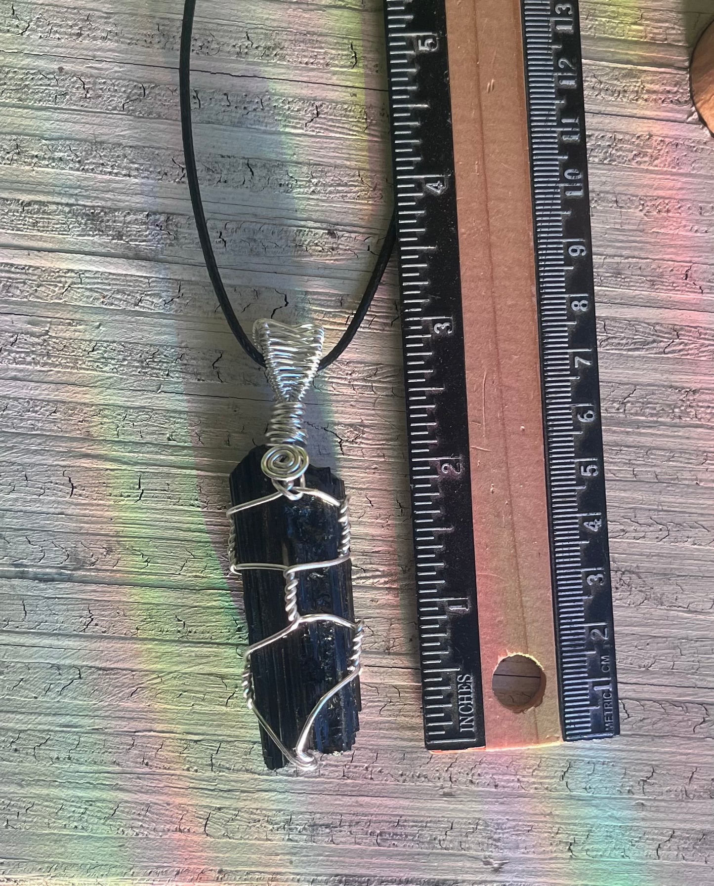 Black Tourmaline Protection Necklace | Grounding & Energy Shield