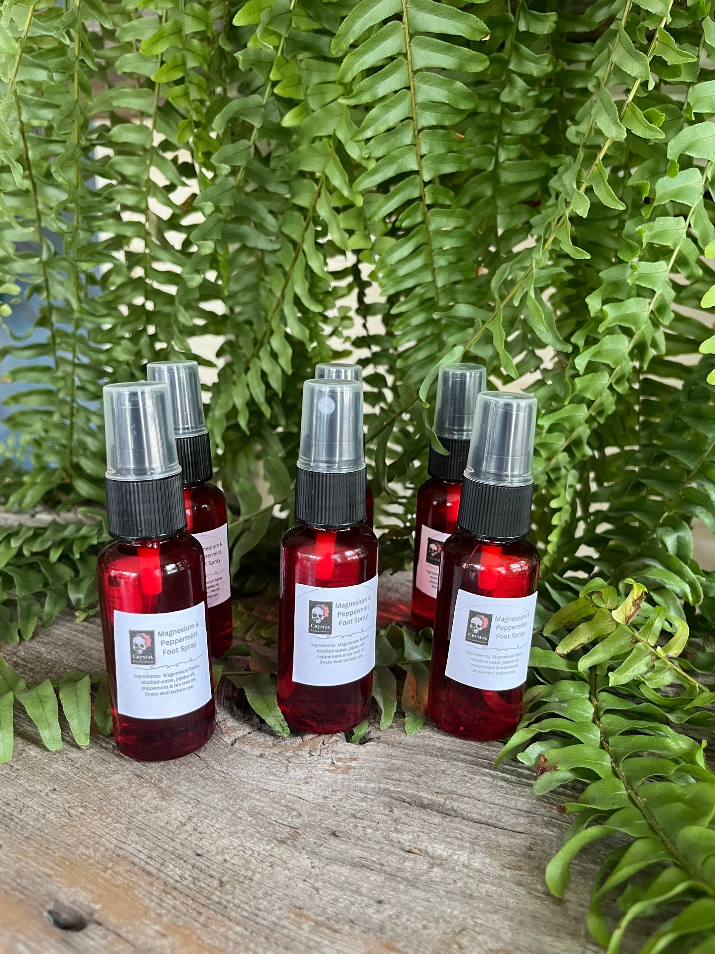 Peppermint & Magnesium Foot Spray ~ Cooling & Inflammation Relief