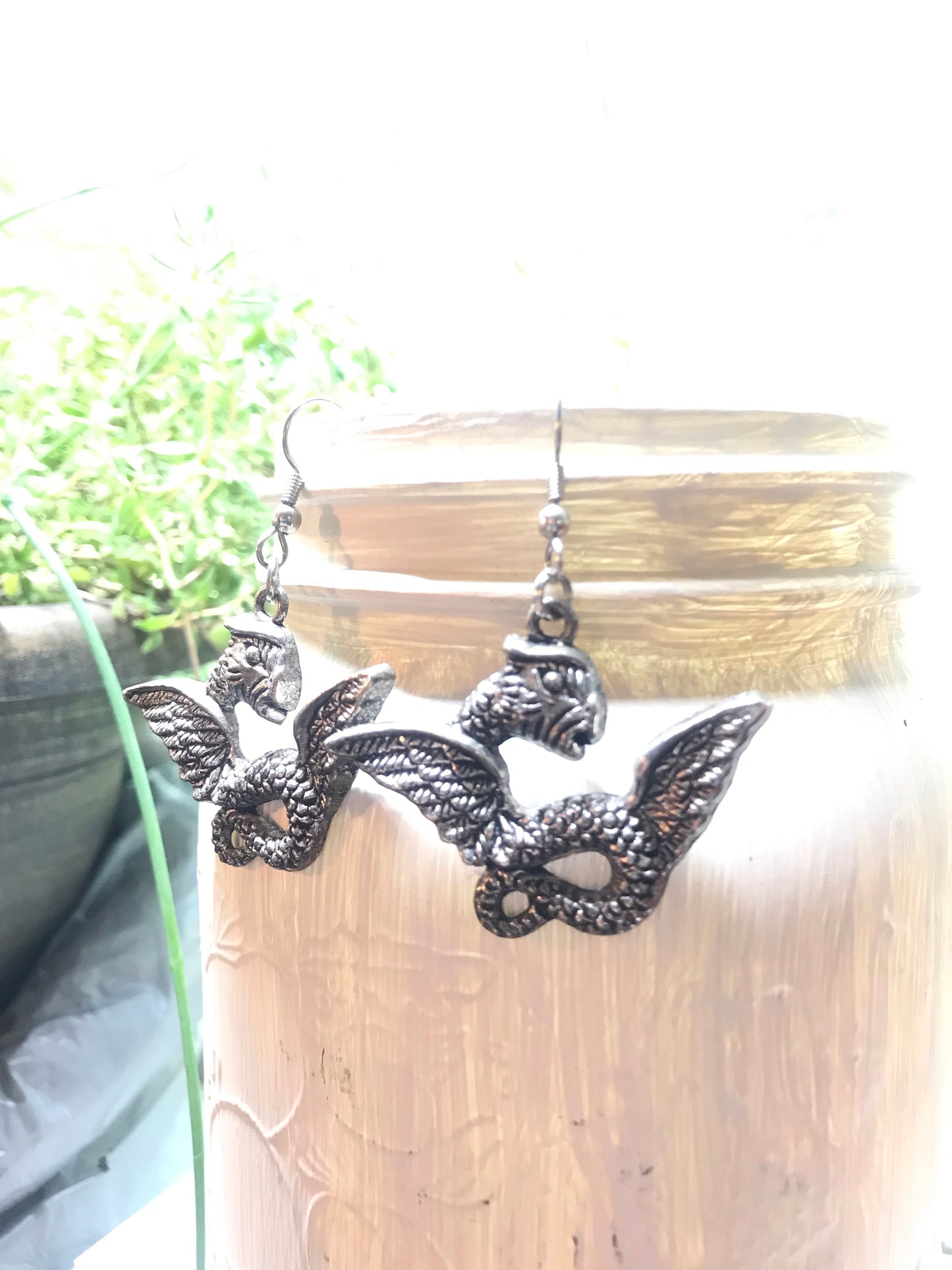 Dragon Serpent Earrings