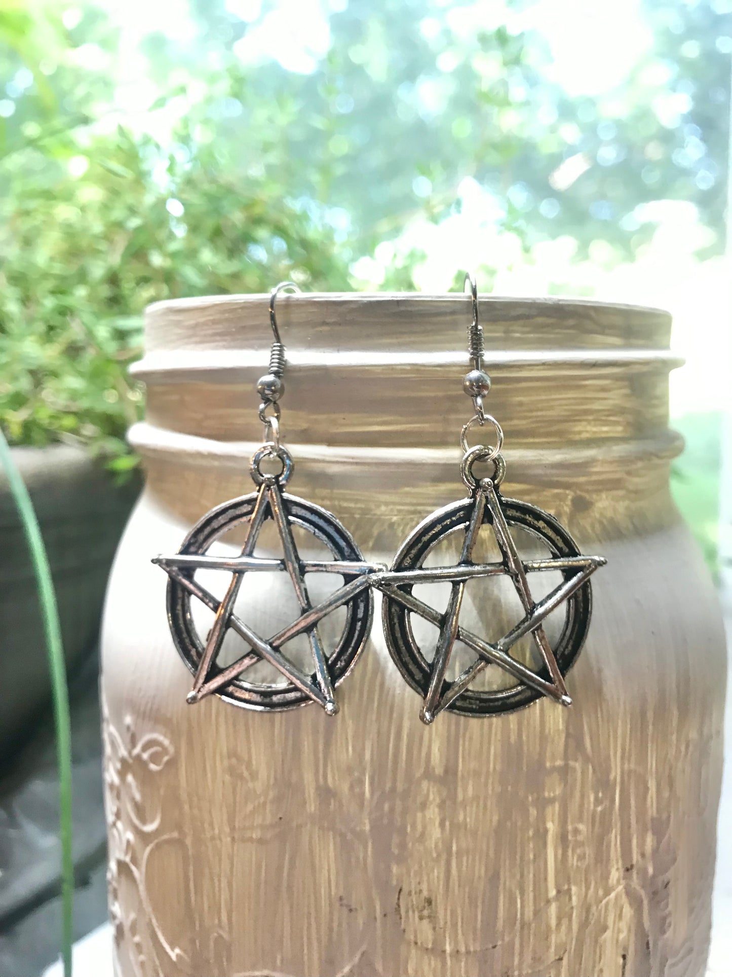 Pentacle Earrings (medium)