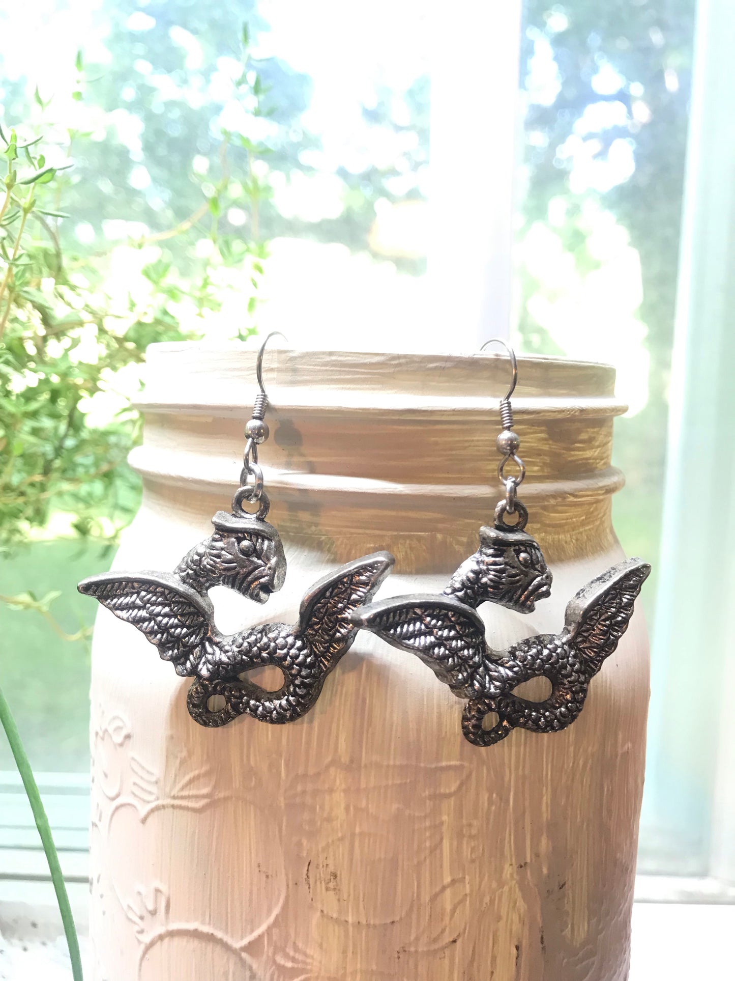 Dragon Serpent Earrings