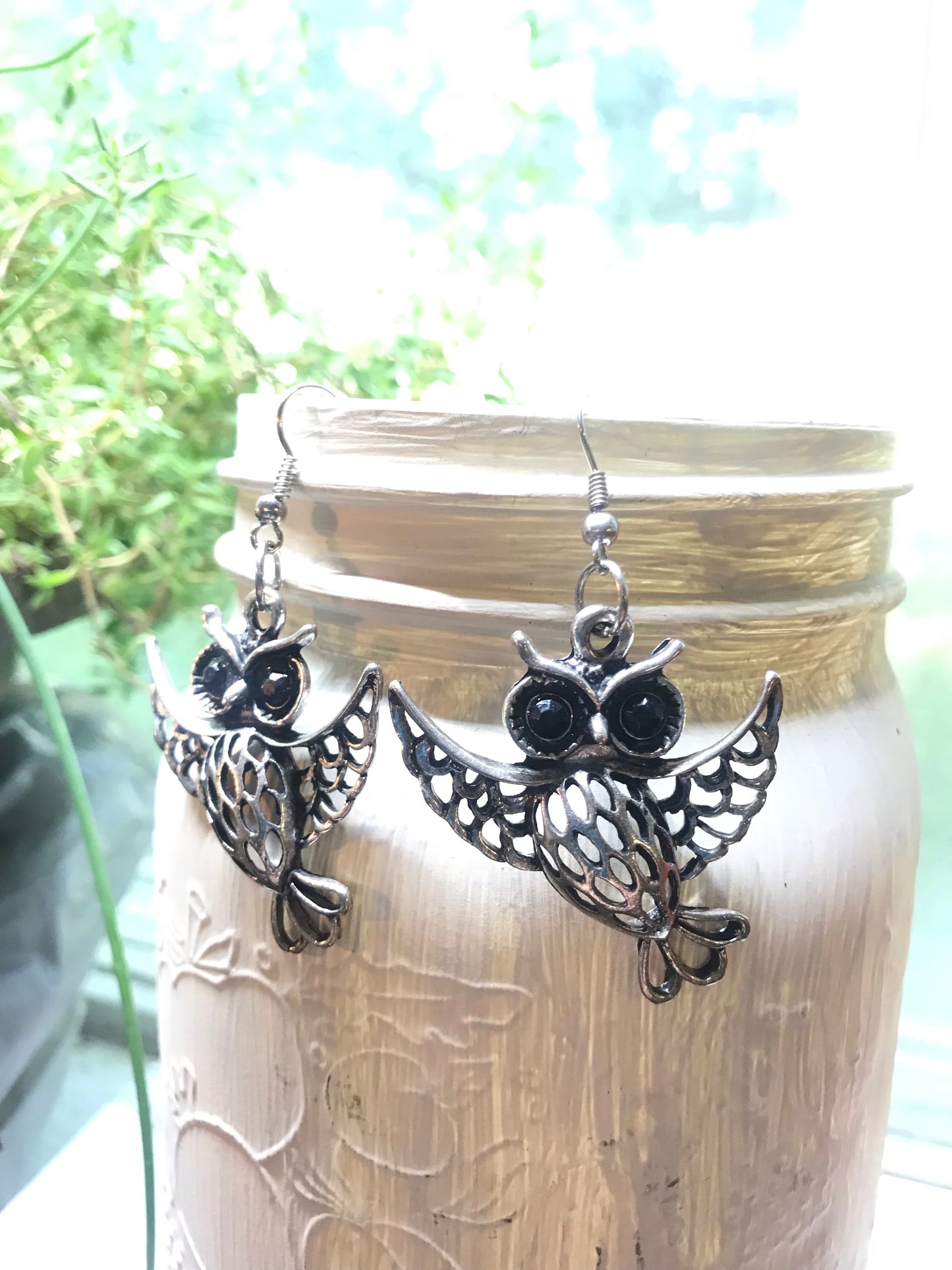 Flying Owl Earrings