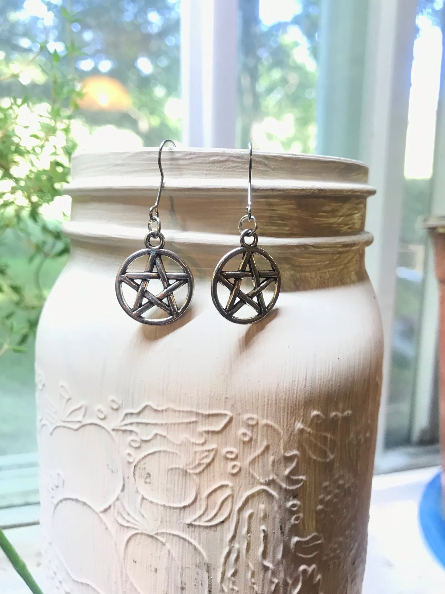 Pentacle Earrings