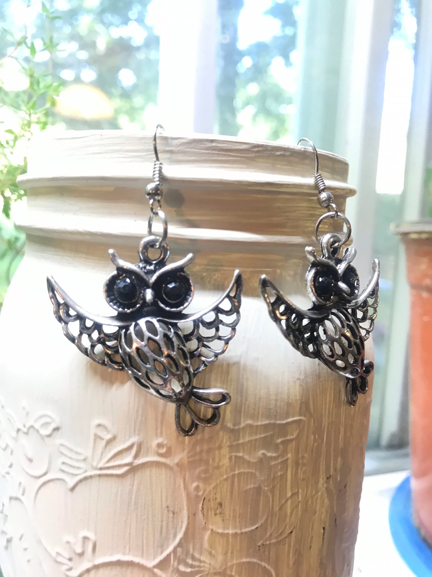 Flying Owl Earrings