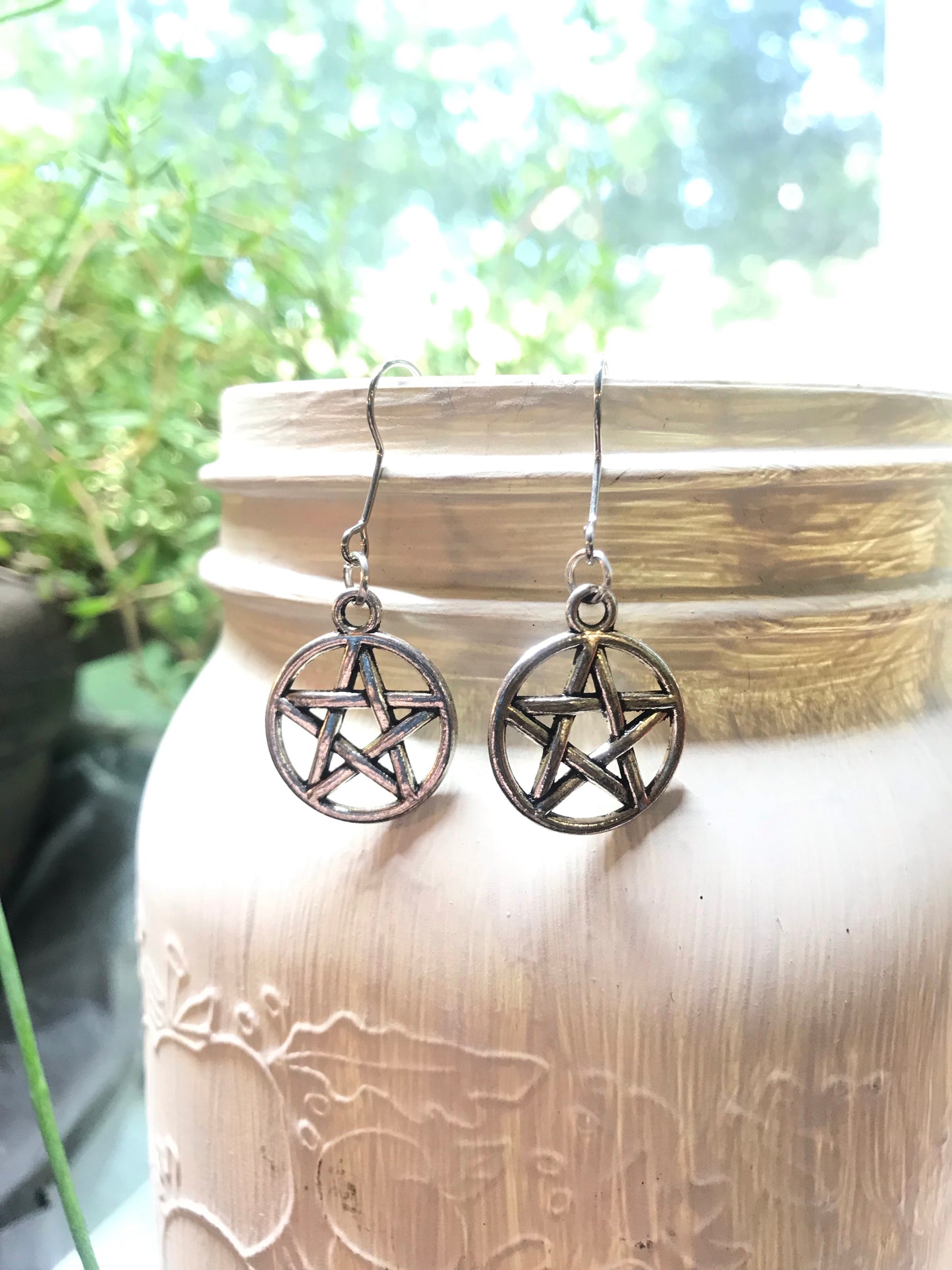 Pentacle Earrings